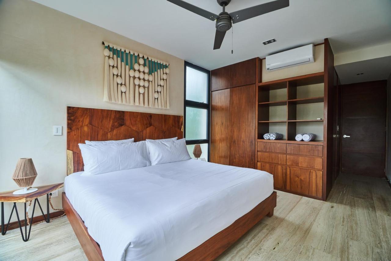 BV 230 Modern 2 BD Condo&private rooftop Jacuzzi Tulum Esterno foto
