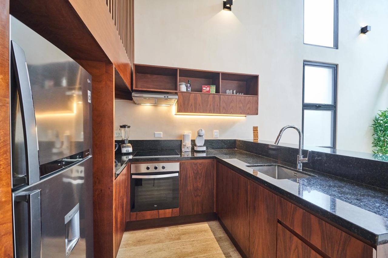 BV 230 Modern 2 BD Condo&private rooftop Jacuzzi Tulum Esterno foto
