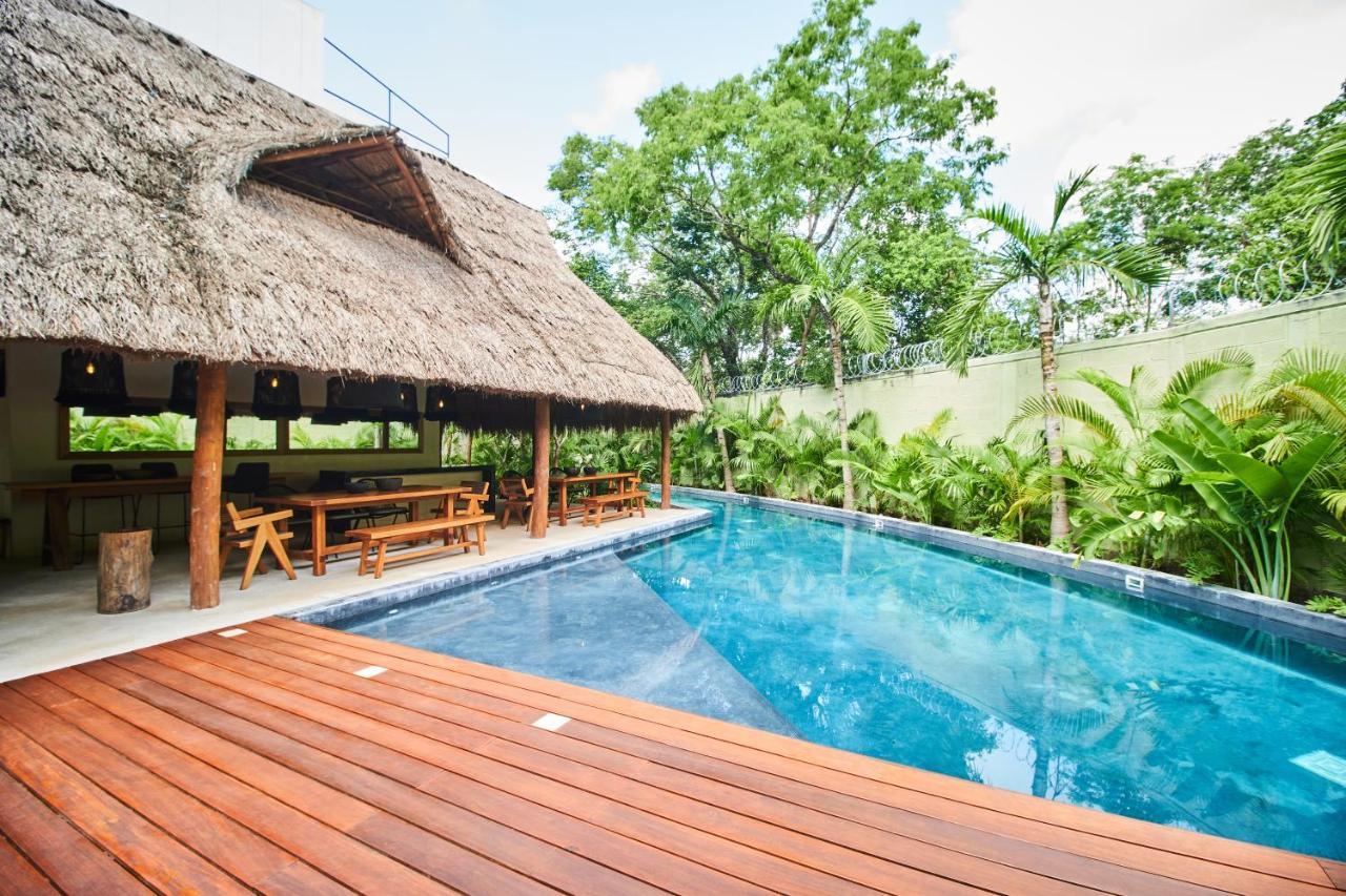 BV 230 Modern 2 BD Condo&private rooftop Jacuzzi Tulum Esterno foto