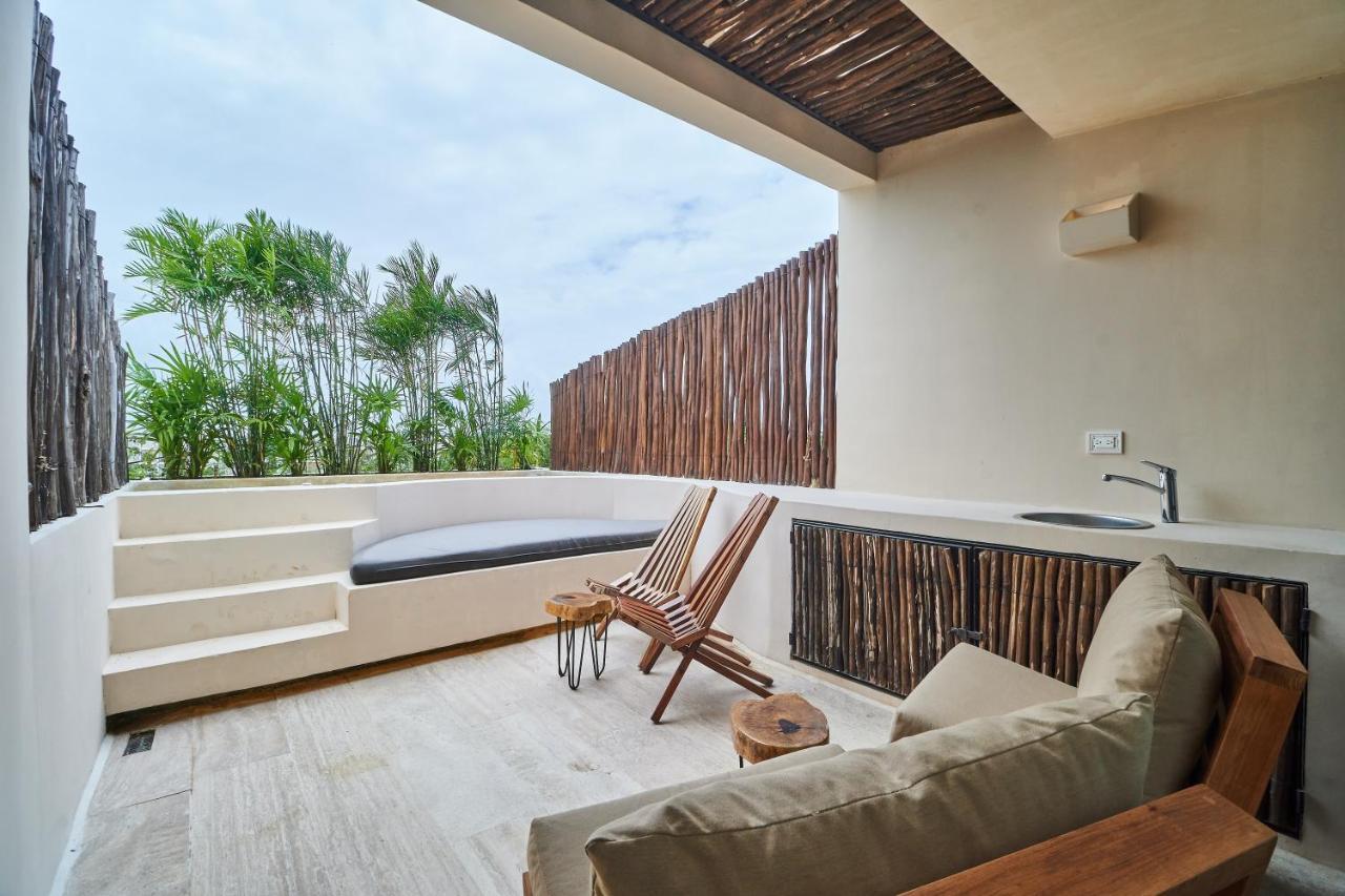 BV 230 Modern 2 BD Condo&private rooftop Jacuzzi Tulum Esterno foto